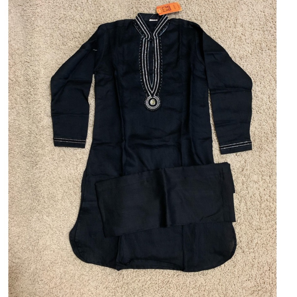 black kurta
